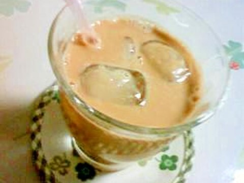 ☆アイスカフェオレ☆簡単!!すぐにできます♪